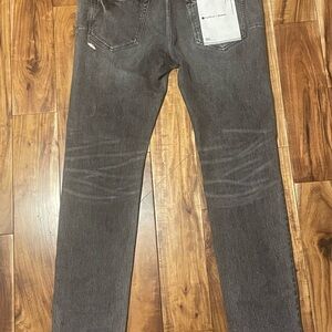Men's Gray Denim Jeans
